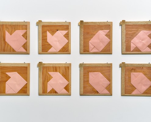 Suite pour un pliage rose, 1978