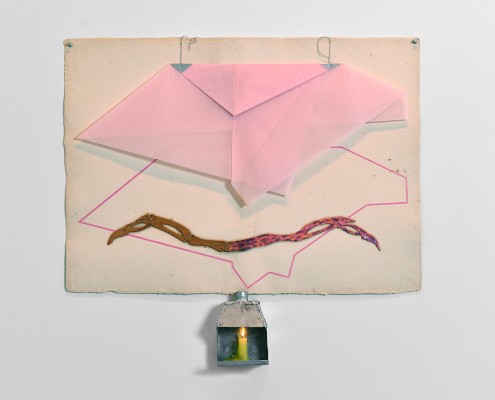 To the essence of a candel (rose) - 1984